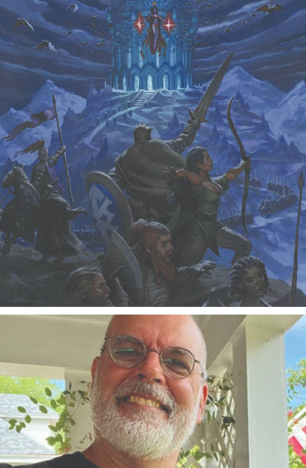 Art and portrait of Christopher Moeller